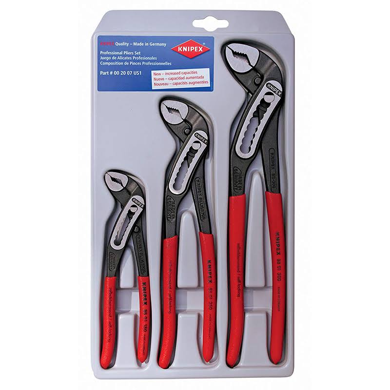 3 Piece Alligator Pliers Set X412
