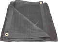 12' x 26' Black Heavy Duty 6 Oz 70% Shade Mesh Tarps with Grommets Y2788