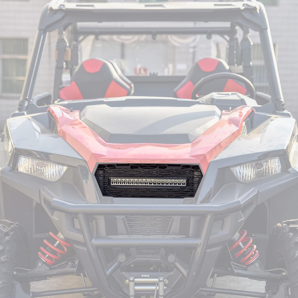 Mesh Grille with LED Light Bar for Polaris General 4 1000 R63904