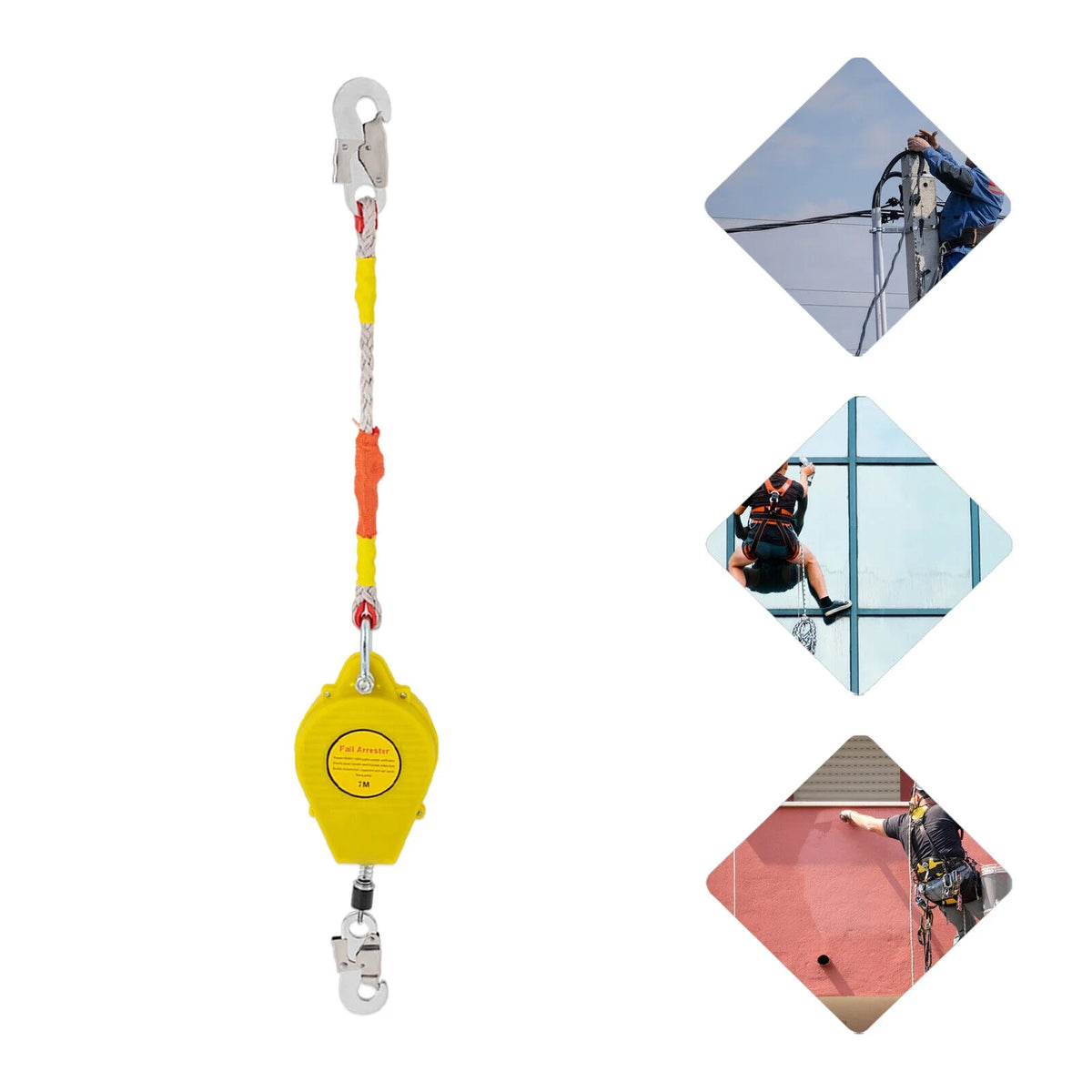 23ft Self Retracting Lifeline Fall Arrester V9594
