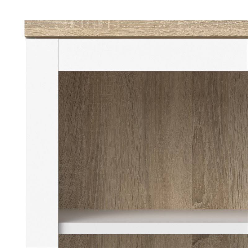 White 2 Door China Cabinet H37001