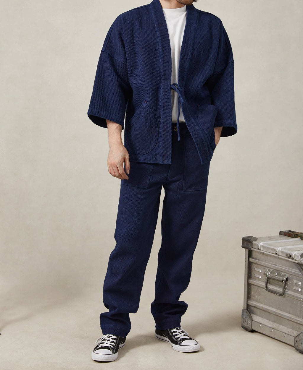 Indigo Sashiko Kendo Jacket