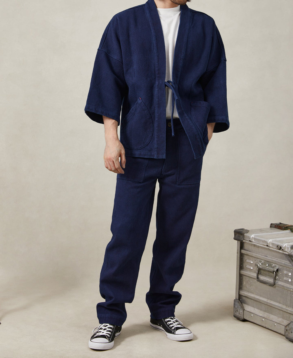 Indigo Sashiko Kendo Jacket